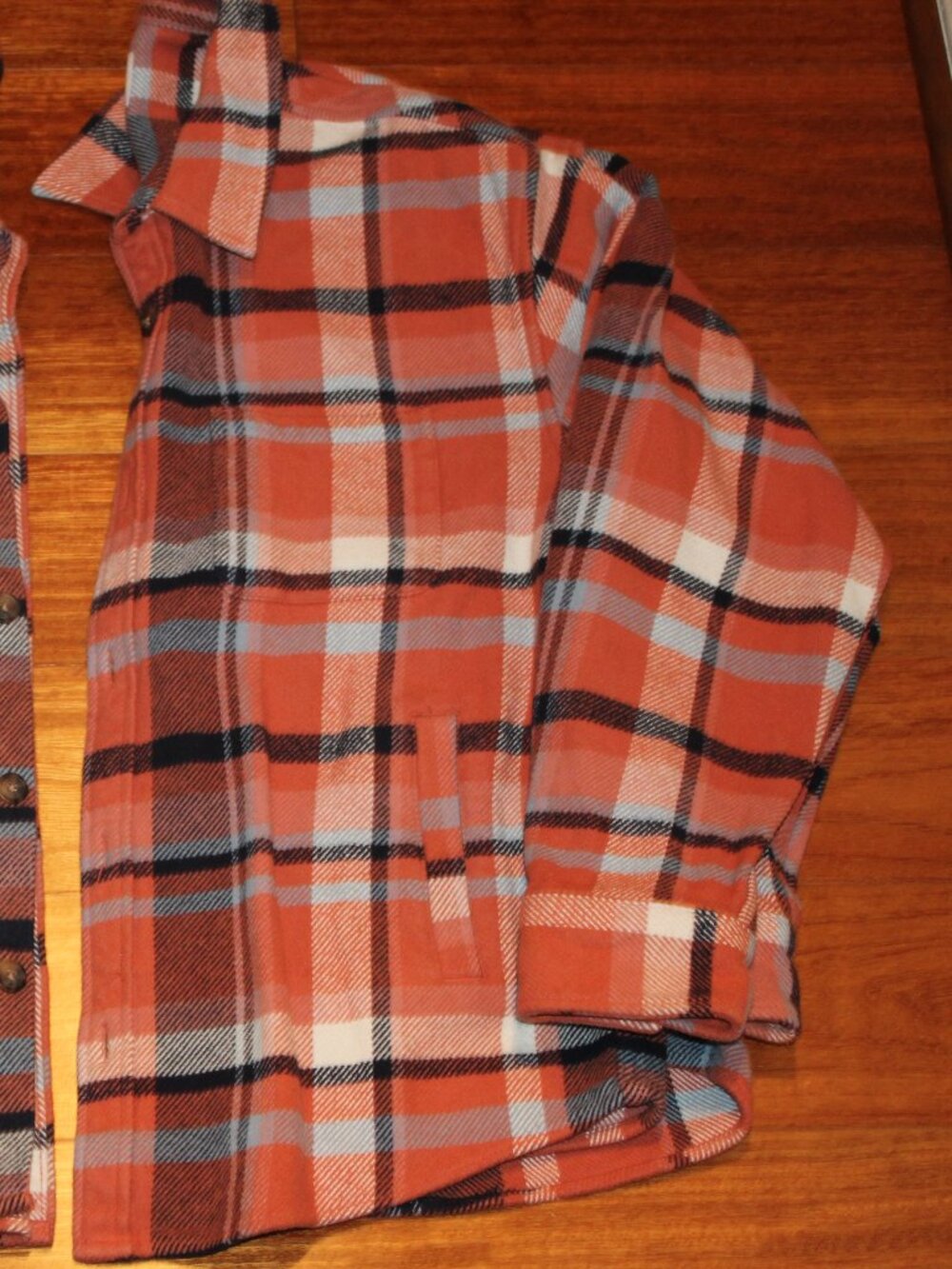 Goodfellow Heavyweight Flannel Shirt Jacket Cozy Soft Warm Men's Med Lumberjack